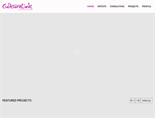 Tablet Screenshot of culturelink.com.sg