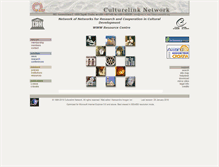 Tablet Screenshot of culturelink.org